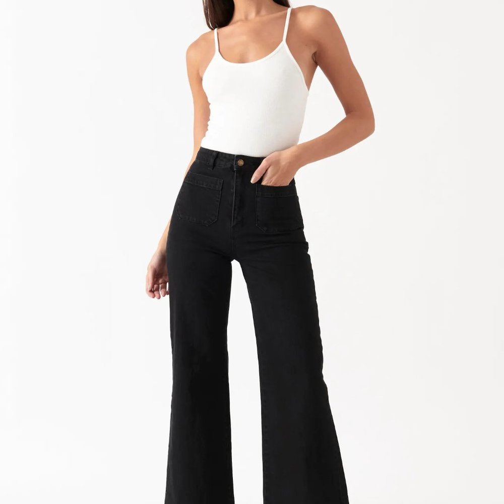 Rolla's Sailor Jean high rise wide leg size 29